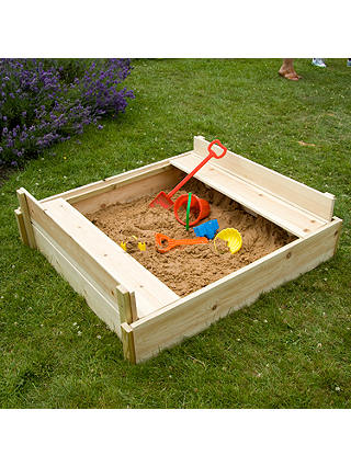 TP Toys TP292 Wooden Lidded Sandpit