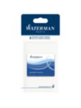 Waterman Standard Ink Cartridges, Blue, Pack of 8