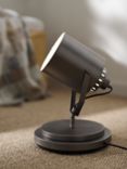 John Lewis Avery Flood Lamp, Pewter