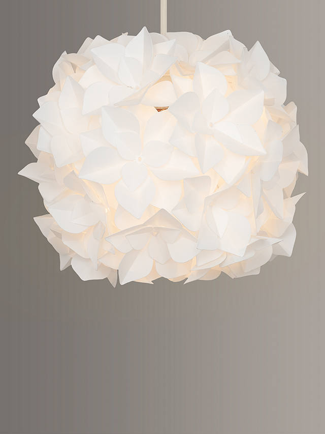 Anyday John Lewis Partners Lotus Easy To Fit Flower Ceiling Shade - Lotus Flower Ceiling Light Large
