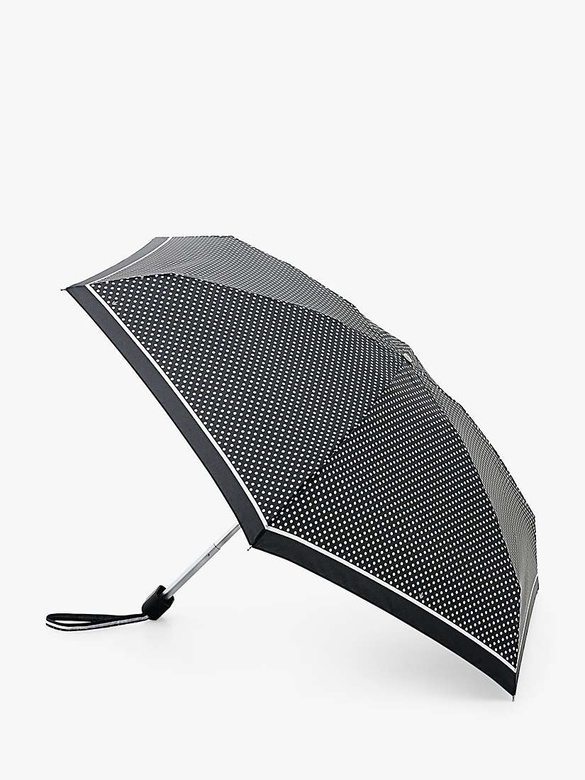 Buy Fulton Tiny-2 Classics Compact Folding Umbrella, Black/White Online at johnlewis.com