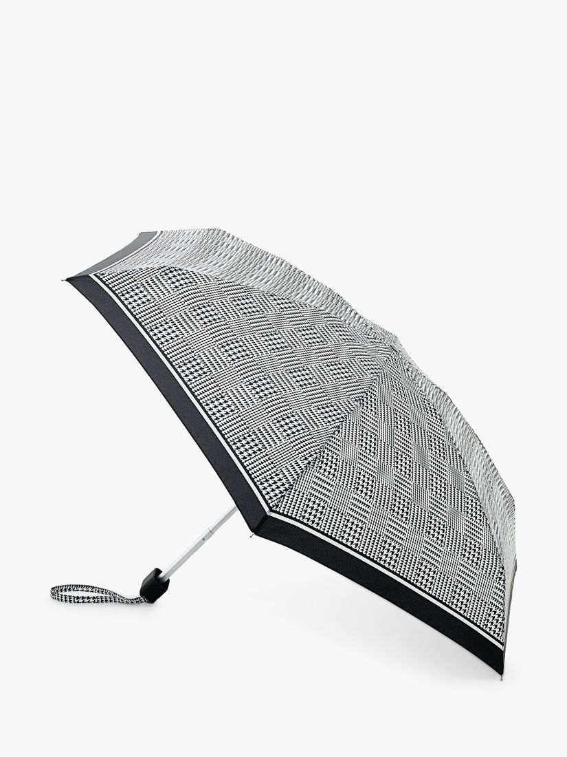 Buy Fulton Tiny-2 Classics Compact Folding Umbrella, Black/White Online at johnlewis.com