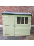 Crane Garden Buildings 1.8 x 2.4m Balmoral Garden Shed, FSC-certified (Scandinavian Redwood)