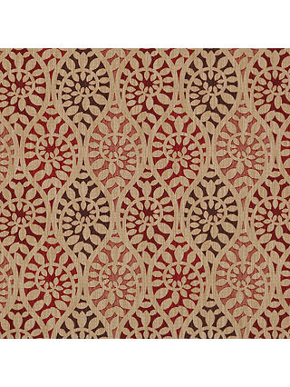 John Lewis & Partners Valera Leaf Furnishing Fabric, Red