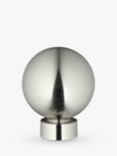 John Lewis Steel Ball Finial, Dia.28mm