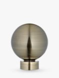 John Lewis & Partners Antique Brass Ball Finial, Dia.28mm