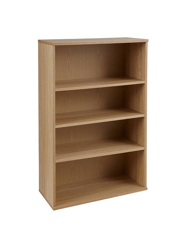 John Lewis Partners Abacus 3 Shelf, 3 Shelf Bookcase Wood