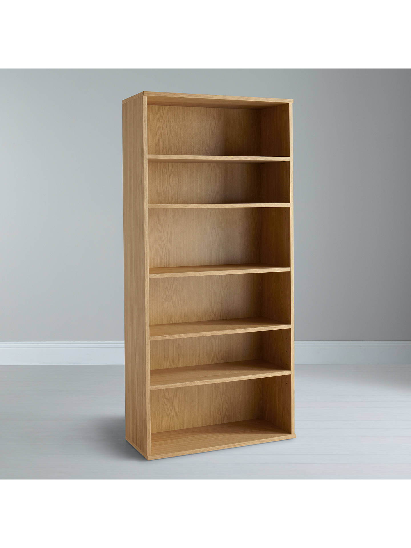 John Lewis Partners Abacus 5 Shelf Bookcase Fsc Certified At