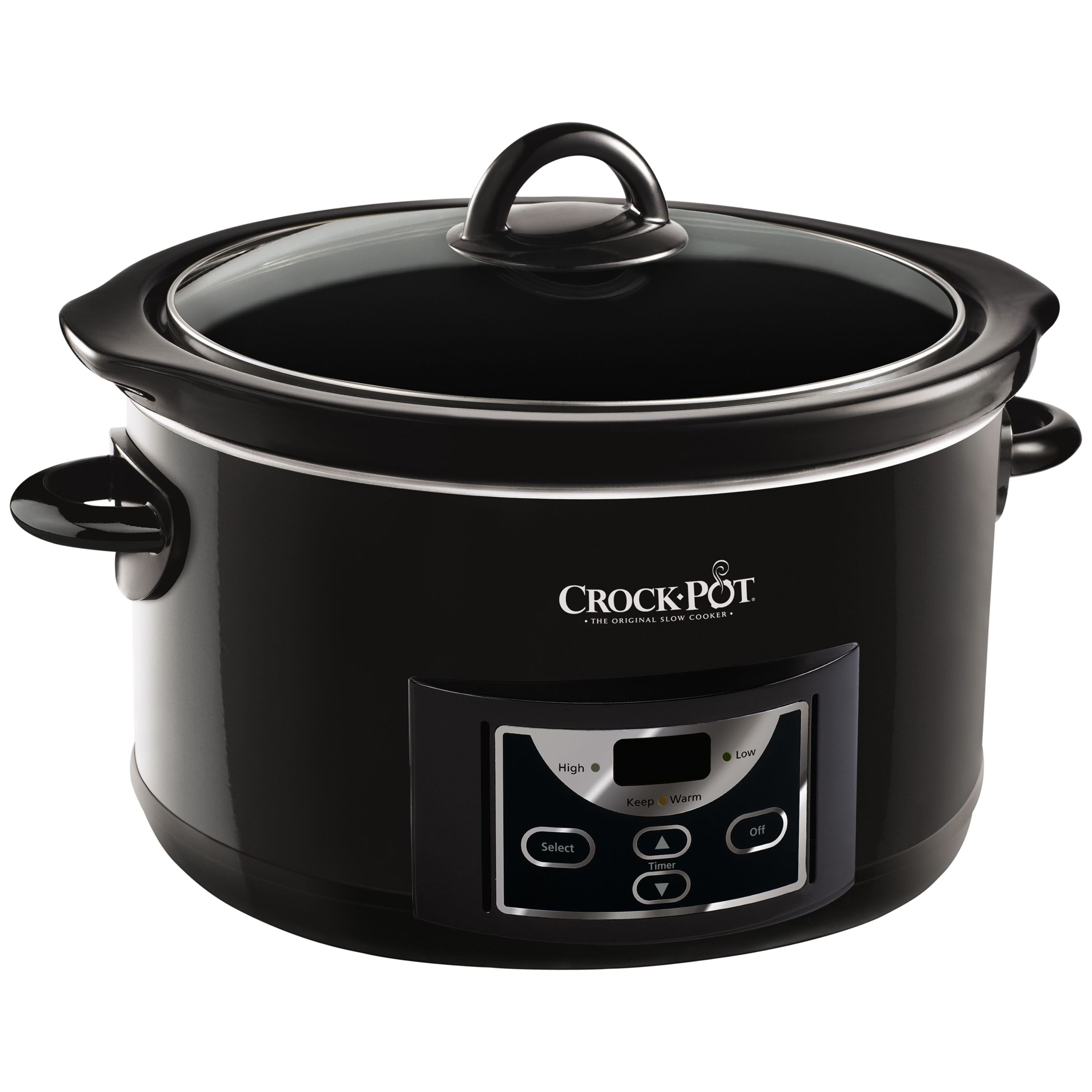 Crock-Pot SCCPRC507B-060 Digital Slow Cooker, Black