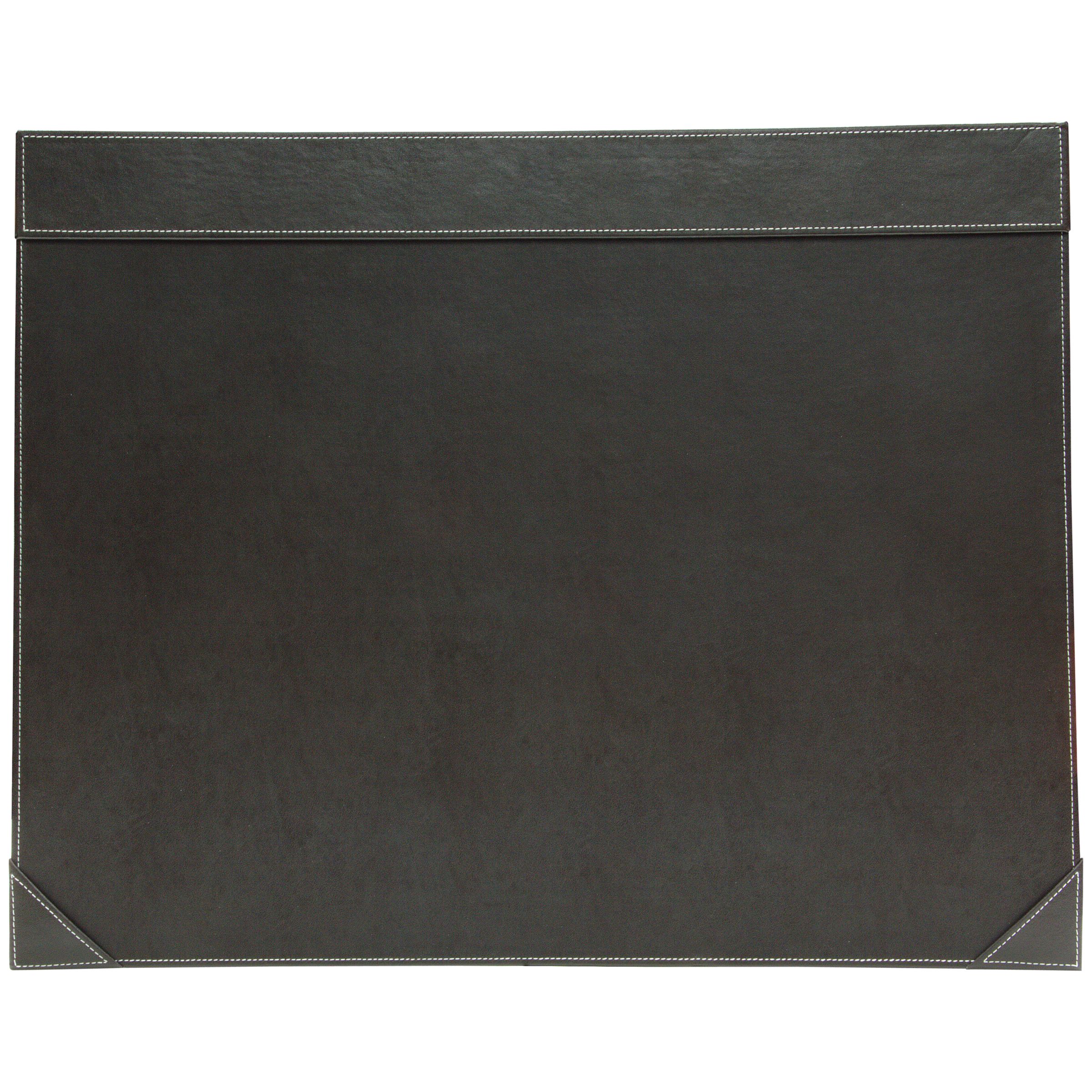 Buy Osco Full Demy Faux Leather Desk Mat, Brown | John Lewis