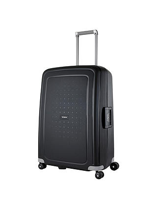 Samsonite S-Cure 4-Wheel 69cm Medium Suitcase, Black
