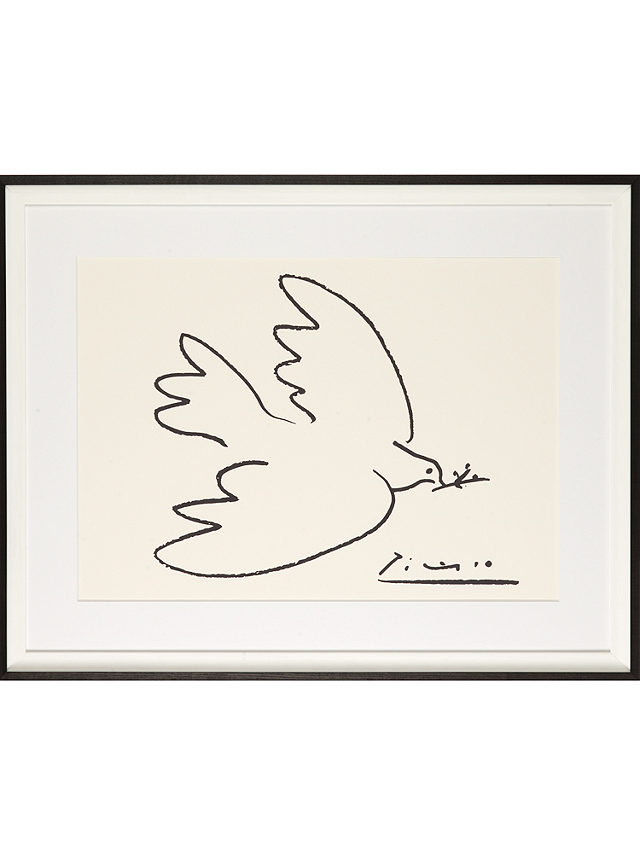 Picasso 'Dove of Peace' Framed Print, 74 x 94cm
