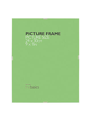John Lewis & Partners The Basics Clip Frame, 9 x 11" (30 x 24cm)