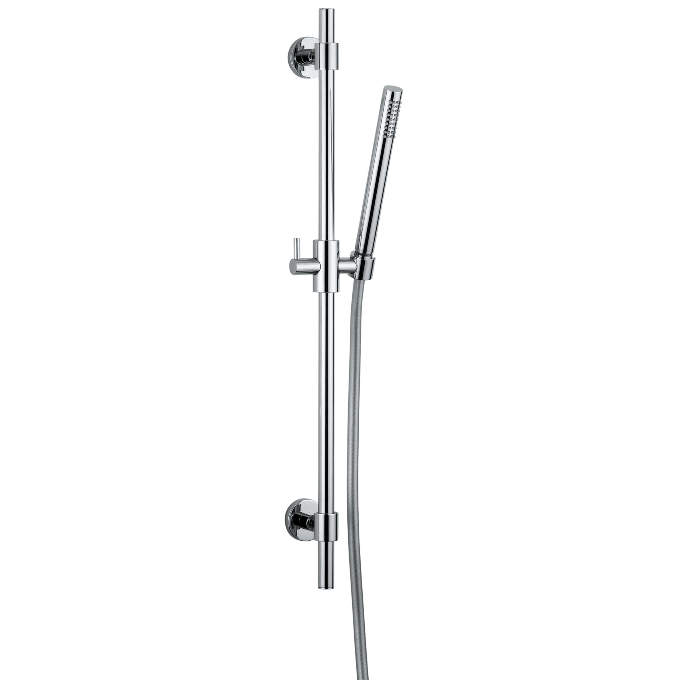Abode Euphoria Square Rising Rail Shower Kit with Pencil Showerhead, H700mm
