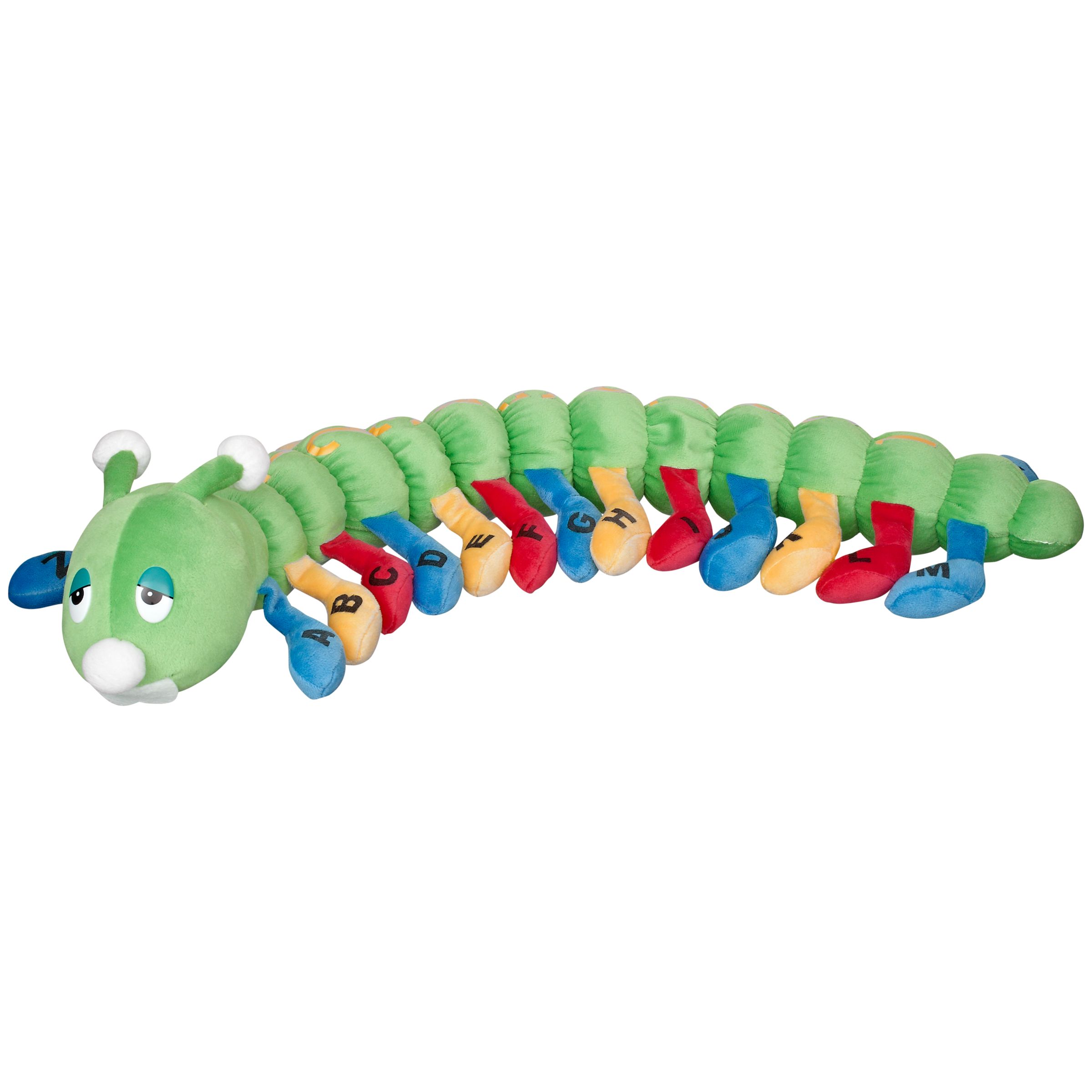 abc caterpillar plush toy