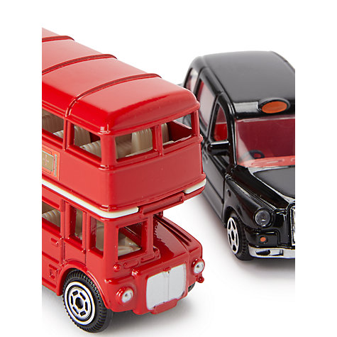 Buy John Lewis Small London Bus and Taxi Pack | John Lewis