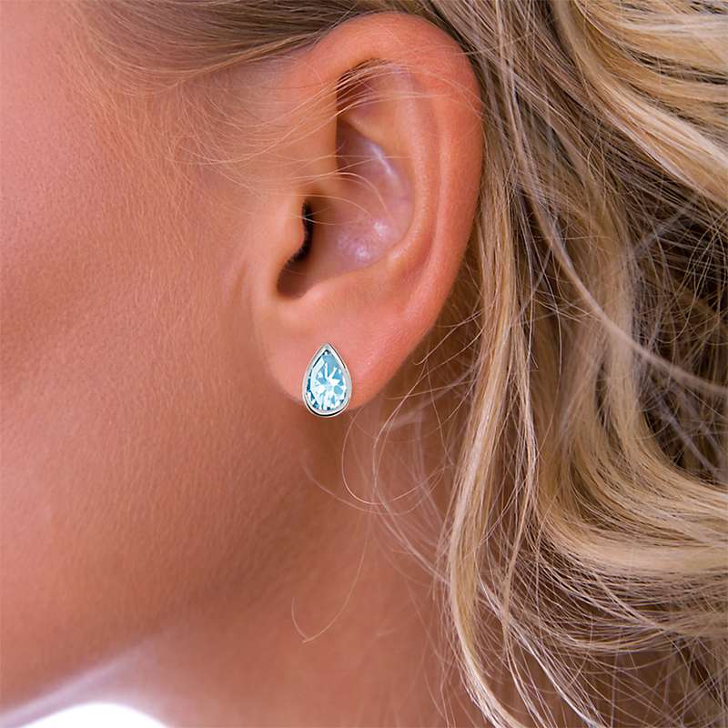 Buy Nina B Teardrop Stud Earrings Online at johnlewis.com