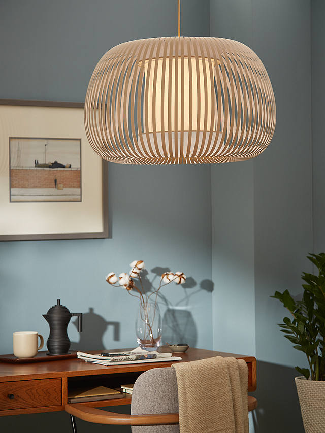 Partners Harmony Large Ribbon Ceiling Light, Living Room Lamp Shades John Lewis