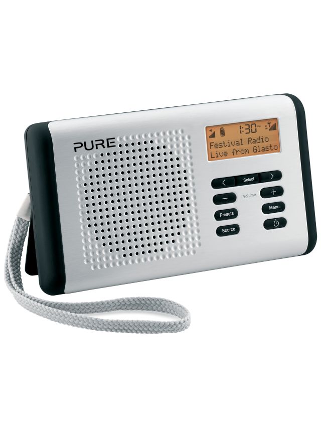 Rechargeable Pocket DAB Radio - Easy To Use Digital Radio with 30
