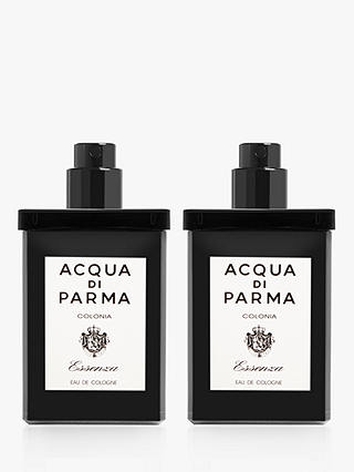 Acqua di Parma Colonia Essenza Leather Travel Spray Refills, 2 x 30ml