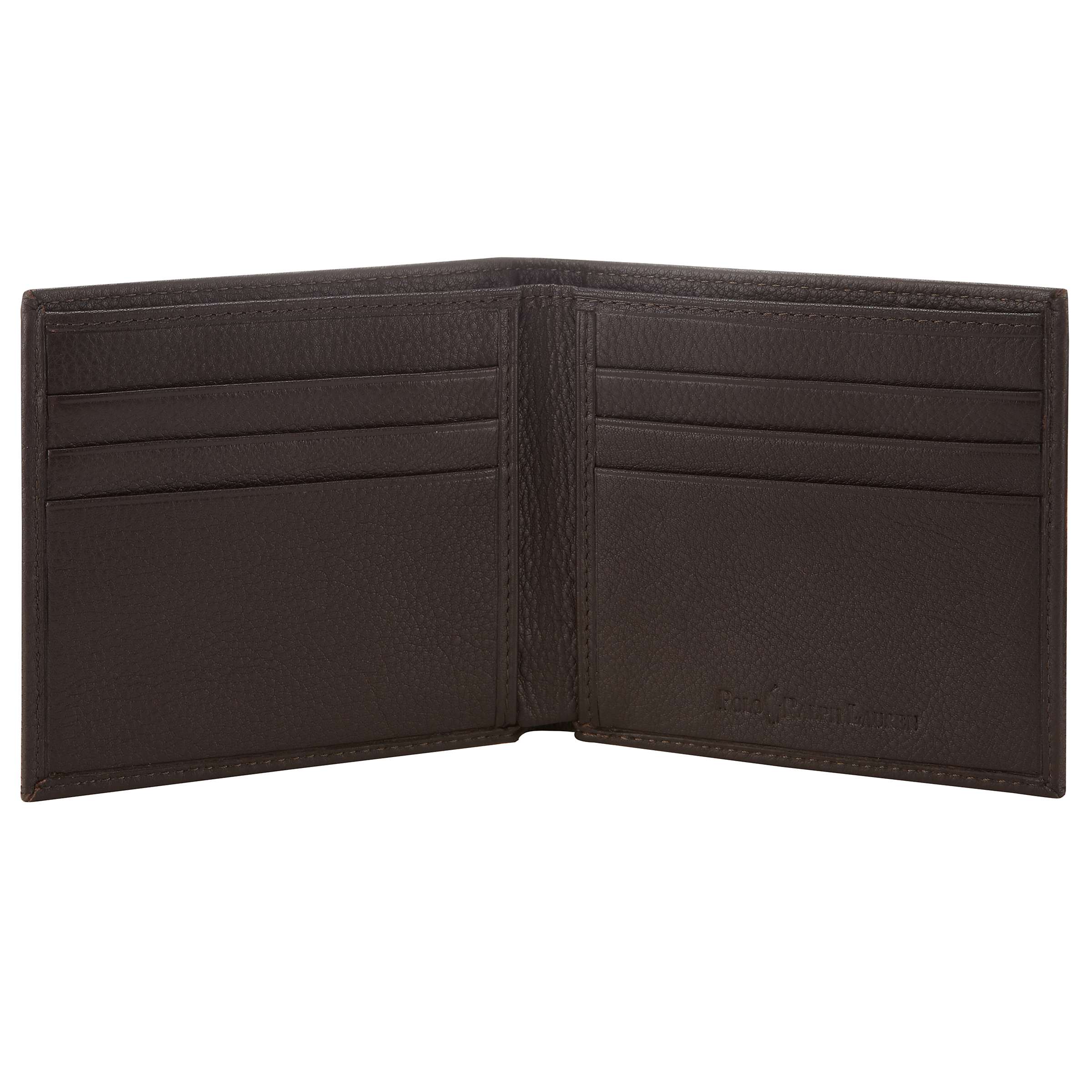 Buy Polo Ralph Lauren Pebble Grain Leather Wallet Online at johnlewis.com