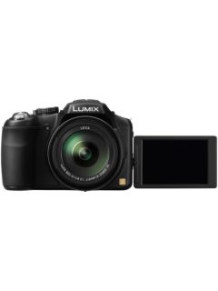 Panasonic Lumix DMC-FZ200 Bridge Camera, HD 1080p, 12.1MP, 24x Optical Zoom, 3" LCD Flip Screen, Black