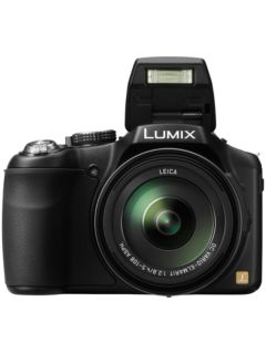 Panasonic Lumix DMC-FZ200 Bridge Camera, HD 1080p, 12.1MP, 24x Optical Zoom, 3" LCD Flip Screen, Black