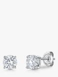 Jools by Jenny Brown Cubic Zirconia Small Round Stud Earrings