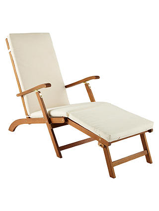 John Lewis & Partners Naples Steamer Chair, FSC-certified (Eucalyptus)