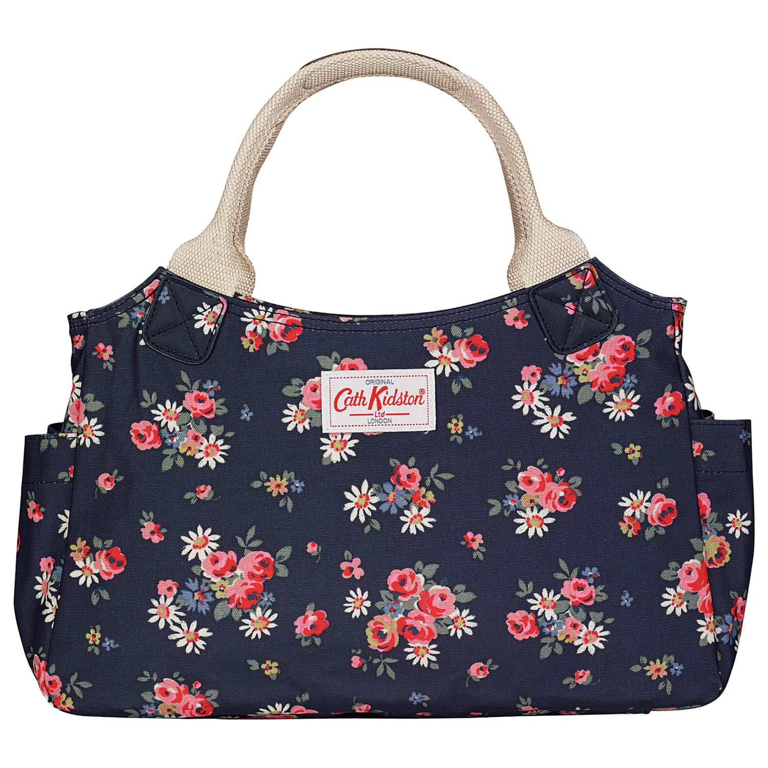 cath kidston navy floral bag