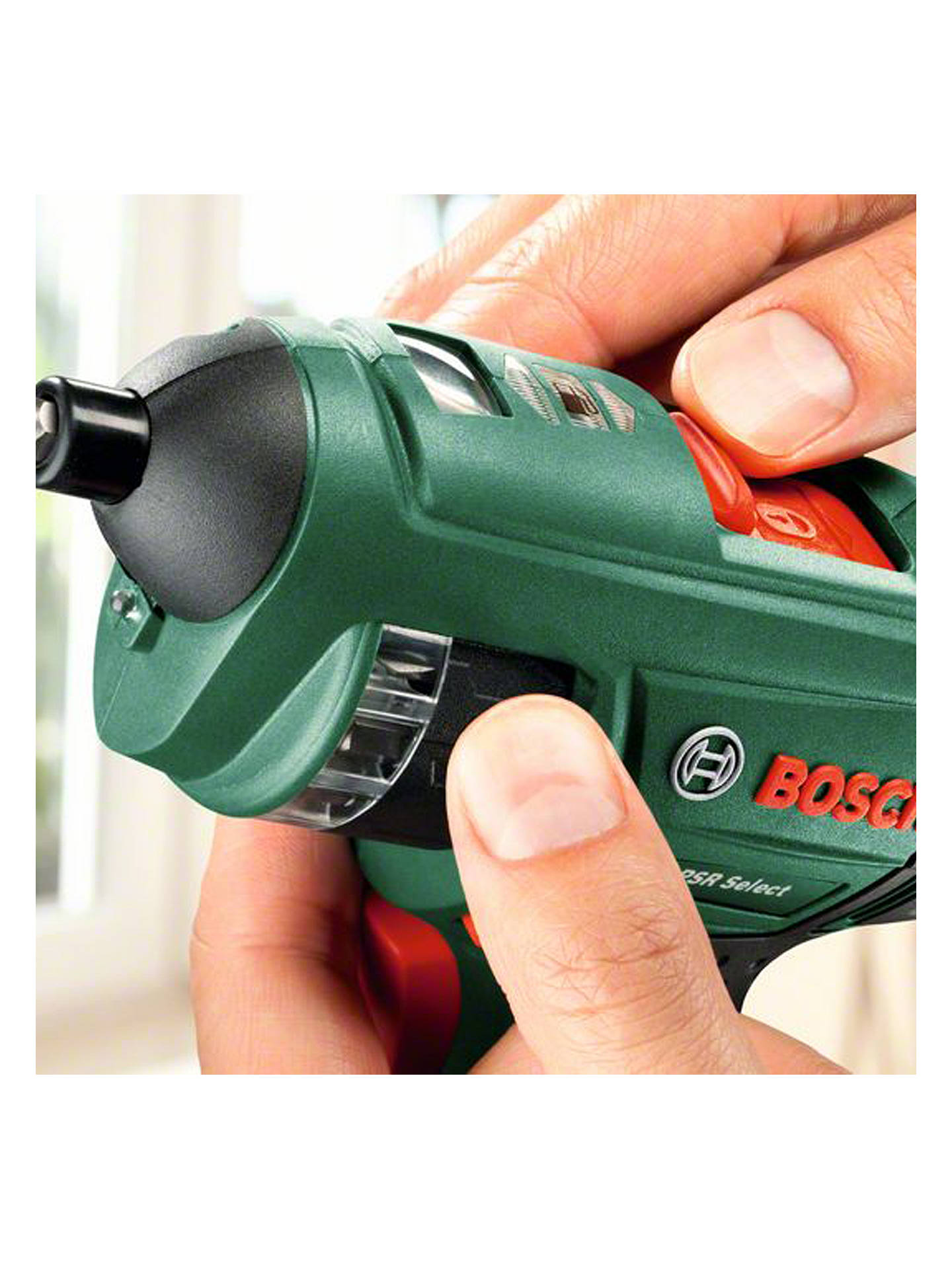 Bosch PSR Select Cordless Screwdriver with Integrated 3.6 V Lithium-Ion Battery