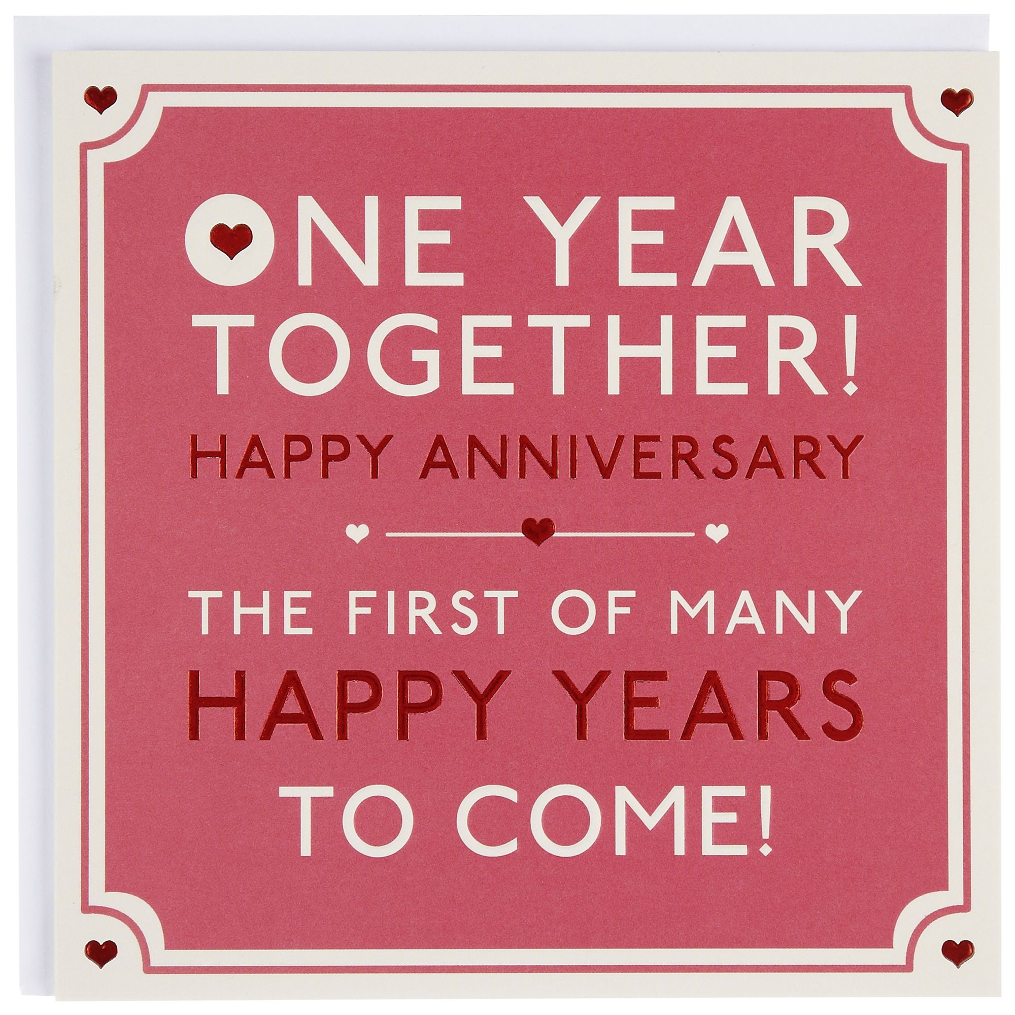 Hotchpotch One Year Together Anniversary  Greeting  Card  at 