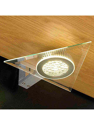John Lewis Aura LED Triangular Glass Lights, 2 Pack