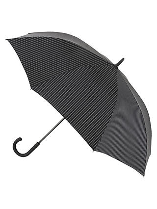 Fulton Knightsbridge 2 City Stripe Umbrella, Black