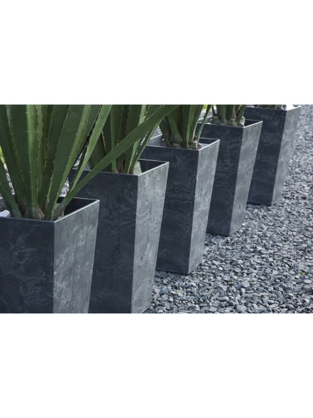 Square Planters - Mint, Artstone