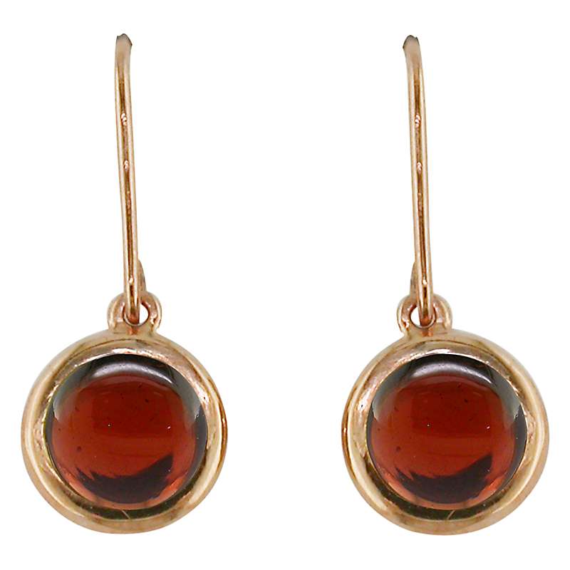 Buy London Road 9ct Rose Gold Pimlico Bubble Drop Earrings Online at johnlewis.com