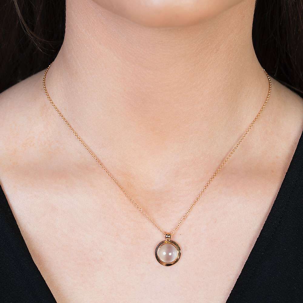 Buy London Road 9ct Rose Gold Pimlico Bubble Pendant Necklace Online at johnlewis.com