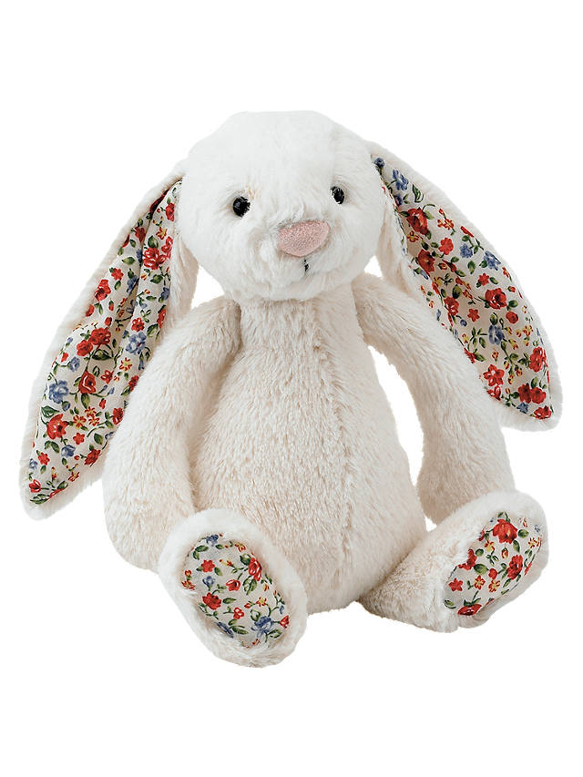 Jellycat Blossom Bunny Soft Toy, Small, Cream