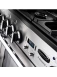Rangemaster Professional Deluxe 110 Dual Fuel Range Cooker, Stainless Steel