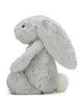 Jellycat Bashful Bunny Soft Toy, Silver