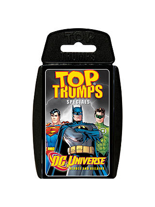 Top Trumps Cards, DC Universe: Heroes and Villains