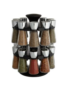 Cole Mason Hudson 20 Jar Filled Spice Carousel