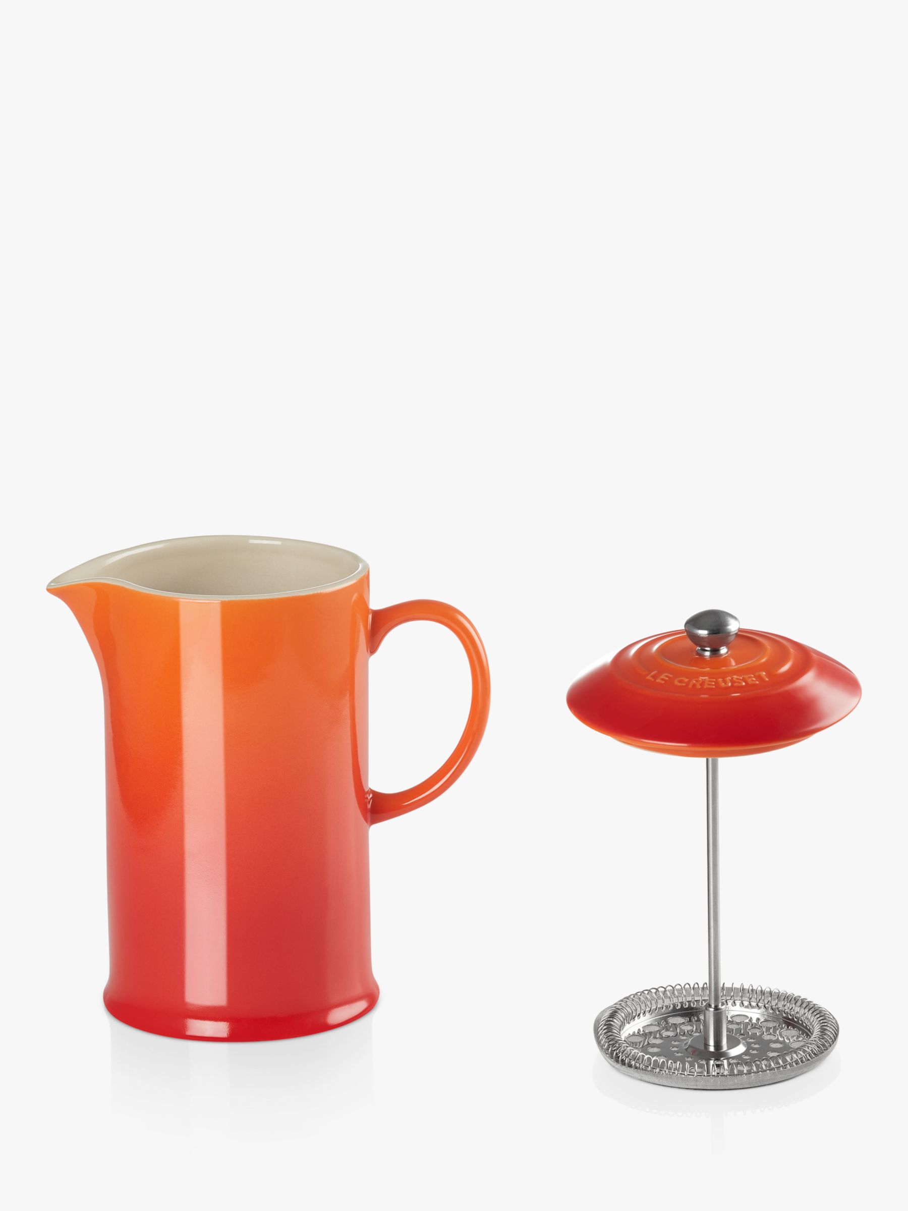 Le Creuset Coffee Press Orange