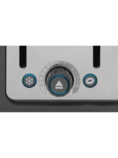 Dualit 46526 Architect 4-Slice Toaster, Polished Steel / Grey
