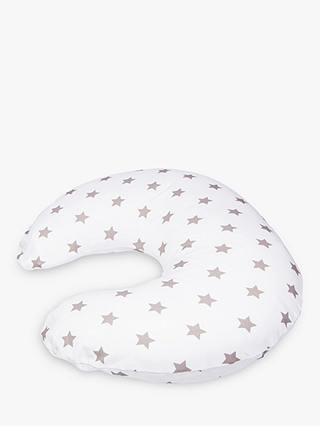 Widgey Feeding Nursing & Pregnancy Pillow, Silver Star