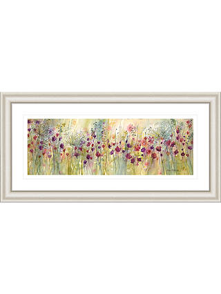Catherine Stephenson - Spring Floral Panel Framed Print, 55.5 x 110.5cm