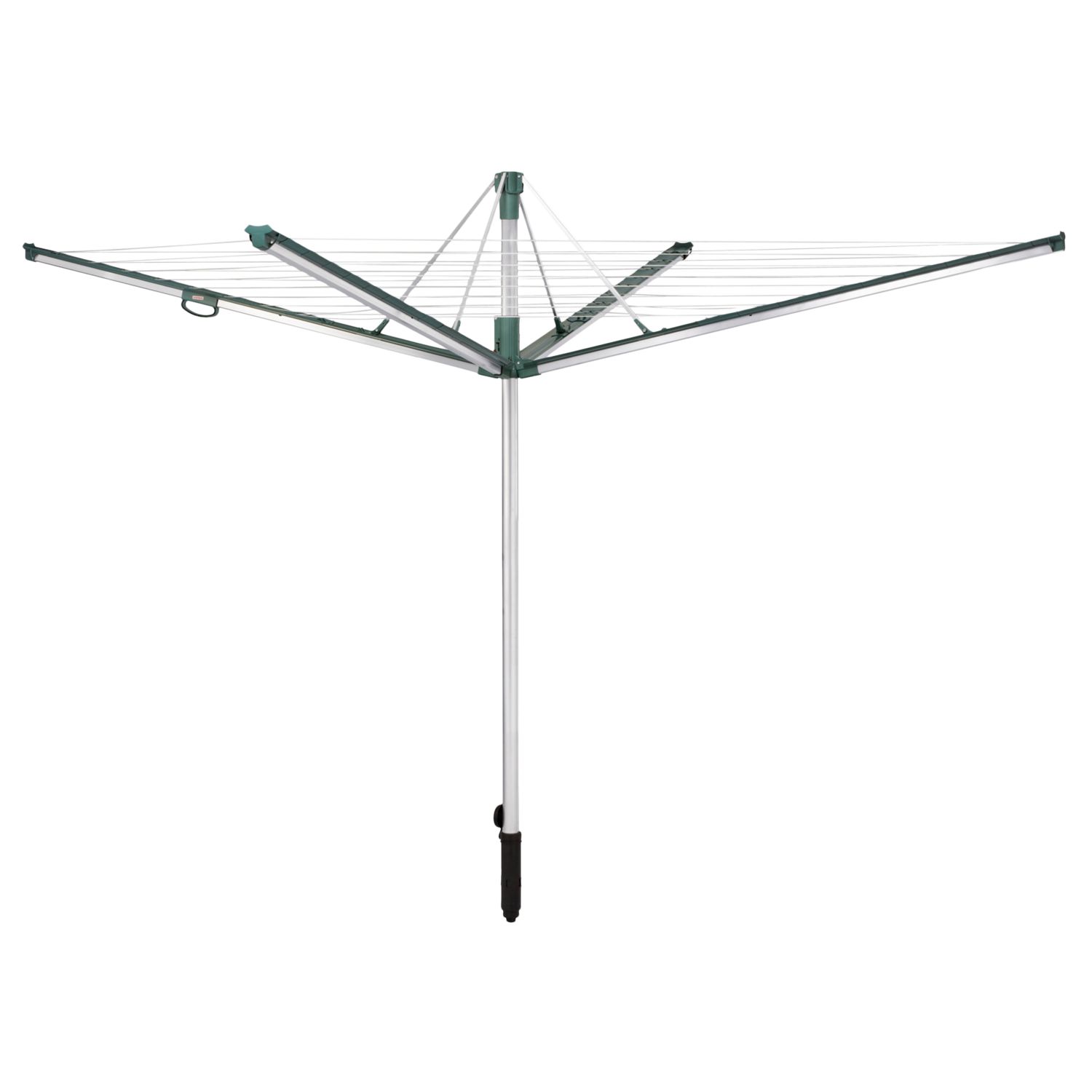Leifheit Linomatic Plus 500 Outdoor Rotary Clothes Airer Washing Line
