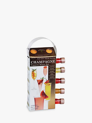 The Modern Cocktail Champagne Mixers, Pack of 5