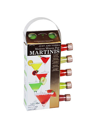 The Modern Cocktail Martinis Mixers, Pack of 5
