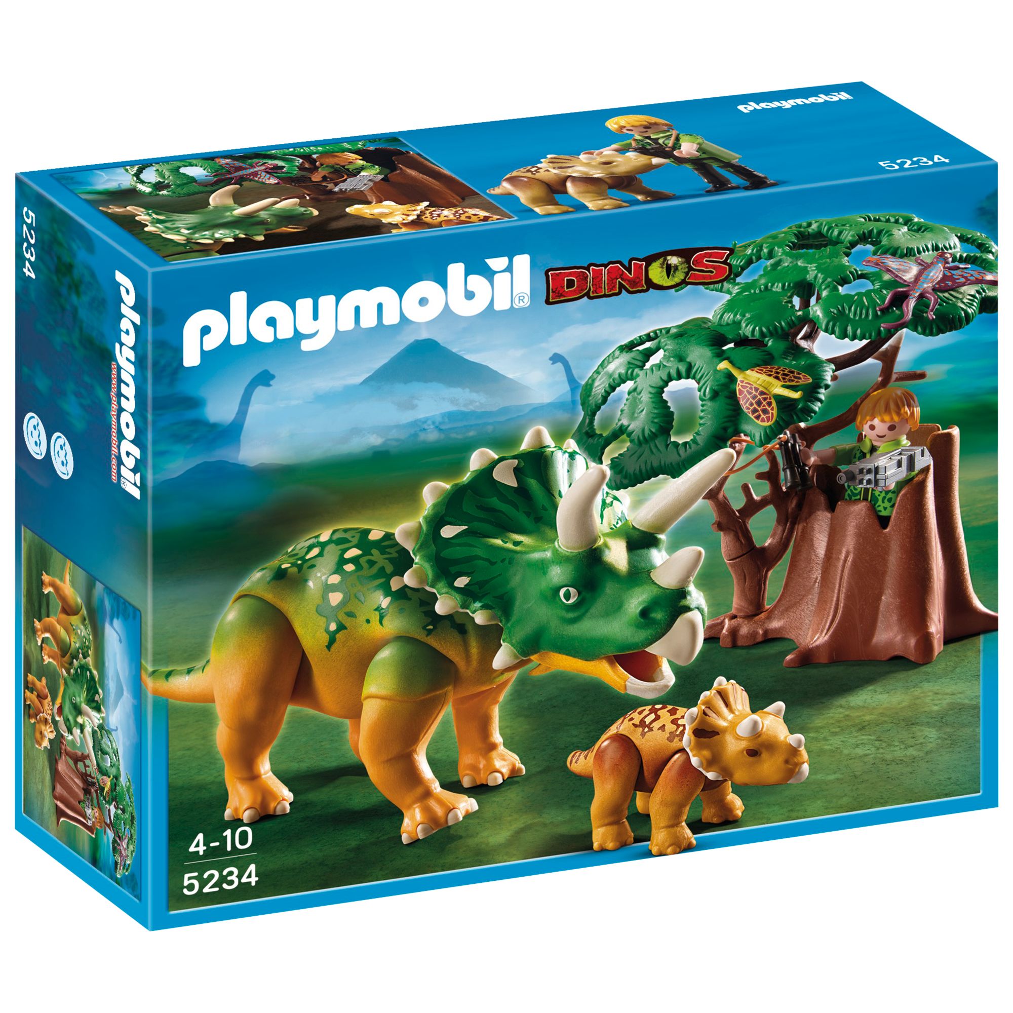 playmobil dinosaur set
